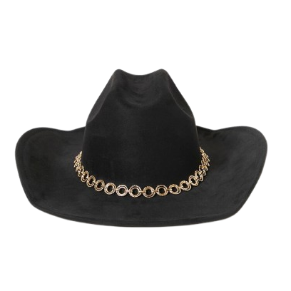 Classic cowboy hat with buckle