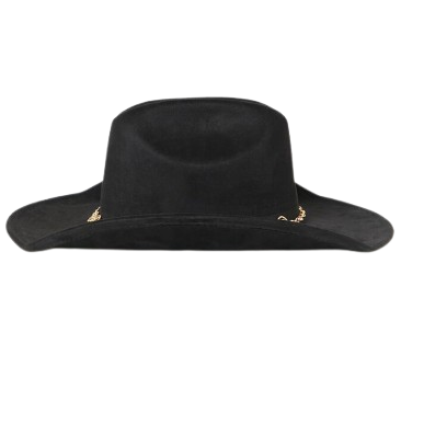 Classic cowboy hat with buckle